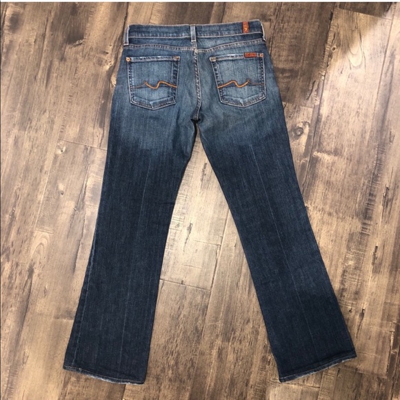 7 of all mankind bootcut jeans - Picture 2 of 5